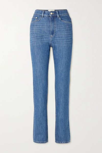 유럽직배송 반들러 청바지 WANDLER Carnation organic mid-rise straight-leg jeans 36093695688881830