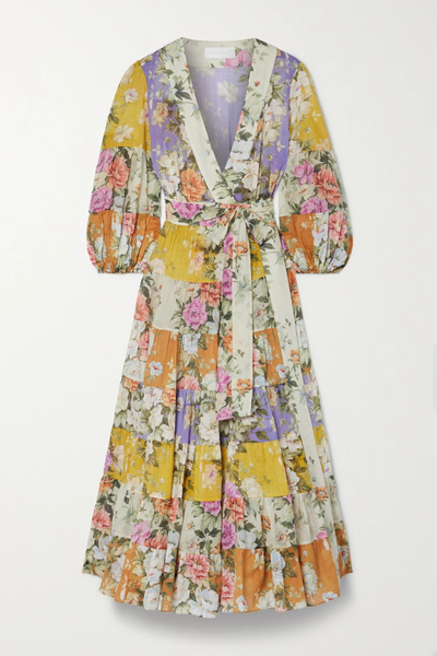 유럽직배송 짐머만 원피스 ZIMMERMANN Pattie floral-print cotton-voile wrap midi dress 38063312420610358