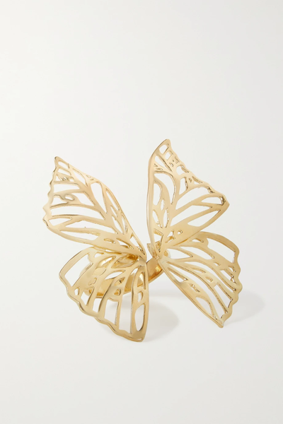 유럽직배송 제니퍼피셔 반지 JENNIFER FISHER Butterfly gold-plated ring 1647597278880576