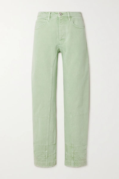 유럽직배송 질샌더 JIL SANDER Mid-rise straight-leg organic jeans 33258524072472850