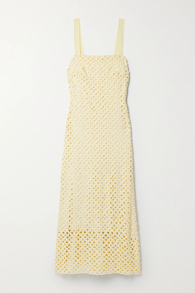 유럽직배송 미구엘리나 원피스 MIGUELINA Blake crocheted cotton maxi dress 33258524072413567