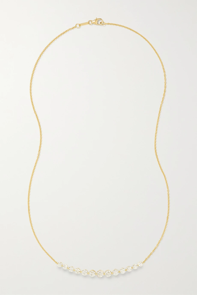 유럽직배송 아니타고 목걸이 ANITA KO Cosmic Crescent 18-karat gold diamond necklace 38063312418586138