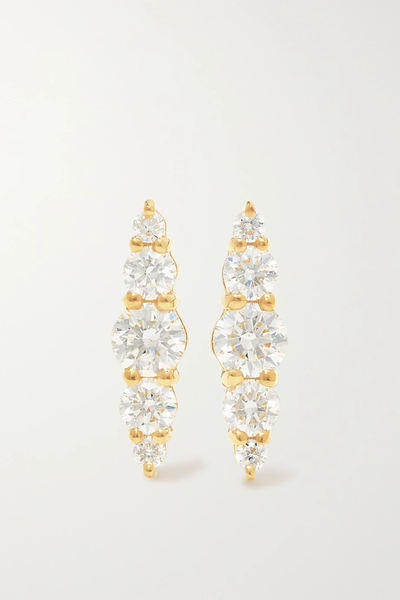 유럽직배송 멜리사케이 귀걸이 MELISSA KAYE Aria 18-karat gold diamond earrings 45666037505282662