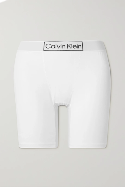 유럽직배송 캘빈클라인 CALVIN KLEIN Reimagined Heritage stretch-cotton jersey shorts 38063312419128843