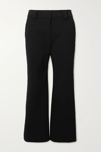 유럽직배송 TOVE Simone cropped cotton-blend straight-leg pants 33258524072724905