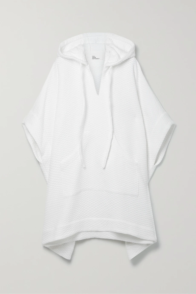 유럽직배송 리사마리페르난데즈 LISA MARIE FERNANDEZ Oversized hooded textured-cotton poncho 45666037504790843