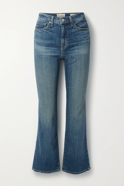 유럽직배송 닐리로탄 청바지 NILI LOTAN Cropped mid-rise bootcut jeans 15546005222253402