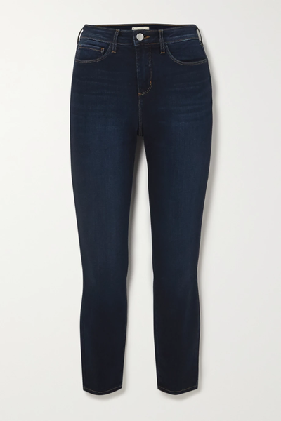 유럽직배송 라장스 스키니진 L&#039;AGENCE Margot cropped high-rise skinny jeans 22527730566049790