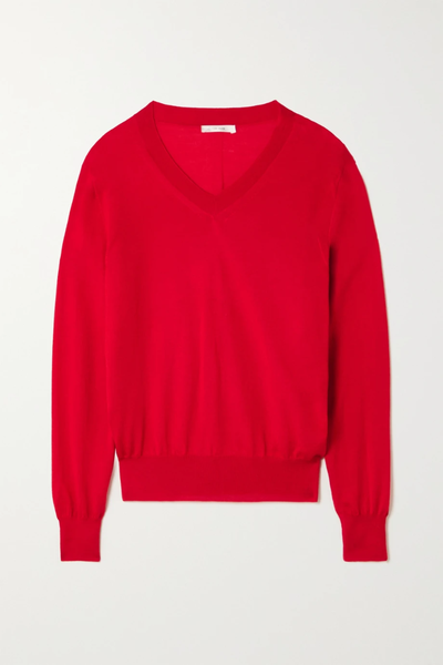 유럽직배송 더로우 스웨터 THE ROW Stockwell cashmere and silk-blend sweater 33258524072688906
