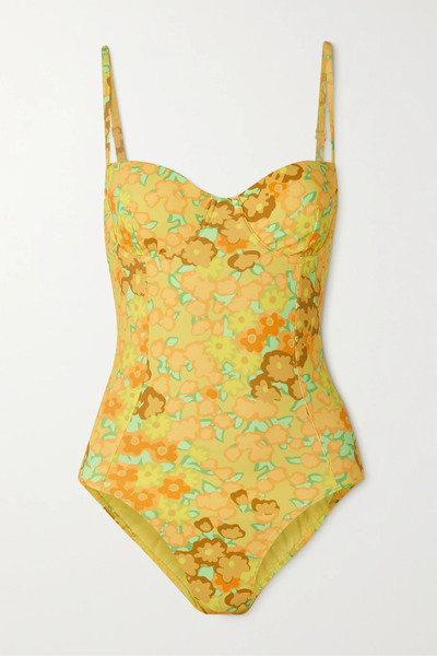 유럽직배송 토리버치 TORY BURCH Floral-print underwired swimsuit 42247633207896022