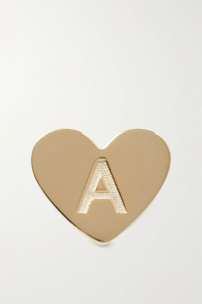 유럽직배송 더엠주얼러스 싱글 귀걸이 THE M JEWELERS Heart 10-karat gold single earring 1647597282946994