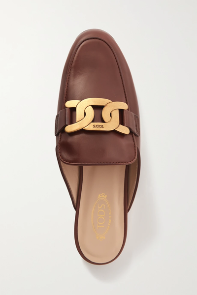 유럽직배송 토즈 슬리퍼 TOD&#039;S Embellished leather slippers 38063312421173276
