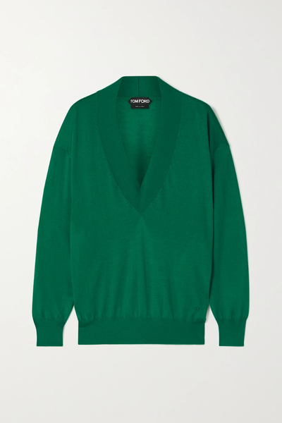 유럽직배송 톰포드 스웨터 TOM FORD Cashmere and silk-blend sweater 1647597276199232