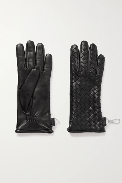 유럽직배송 보테가베네타 BOTTEGA VENETA Intrecciato leather gloves 1647597285283597