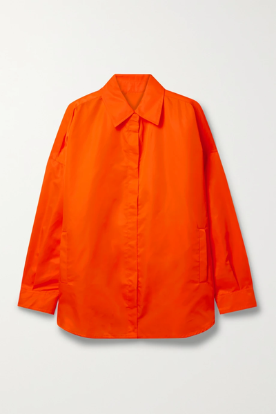 유럽직배송 프랭키샵 셔츠 FRANKIE SHOP Perla oversized neon shell shirt 1647597283494304