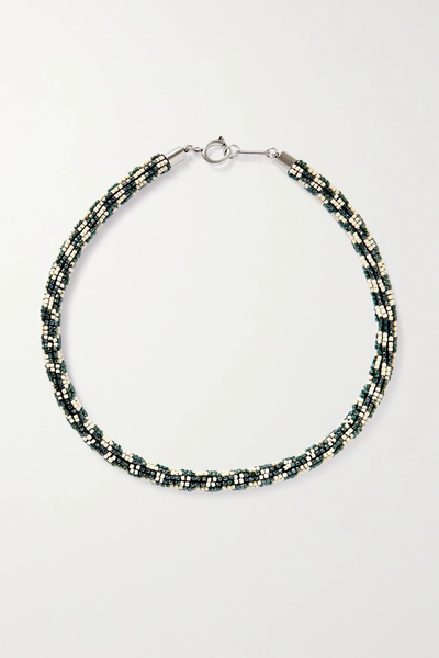 유럽직배송 이자벨마랑 목걸이 ISABEL MARANT Silver-tone beaded necklace 38063312418676616