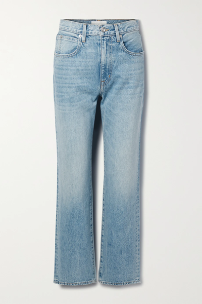 유럽직배송 실버레이크 청바지 SLVRLAKE + NET SUSTAIN London high-rise straight-leg organic jeans 43769801097383678
