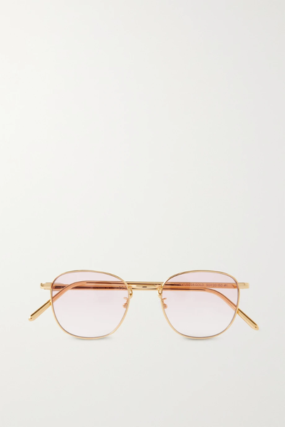 유럽직배송 KIMEZE Akin square-frame gold-tone sunglasses 1647597285324990