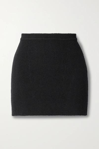 유럽직배송 와드로브.NYC 미니스커트 WARDROBE.NYC Ribbed cotton-blend mini skirt 1647597281922707
