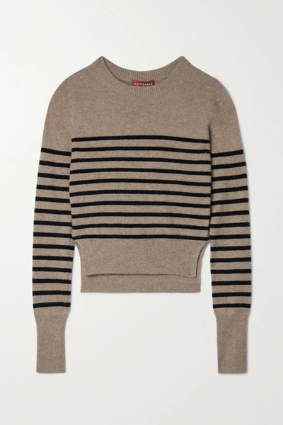 유럽직배송 알투자라 스웨터 ALTUZARRA Camarina striped cashmere sweater 45666037504765650