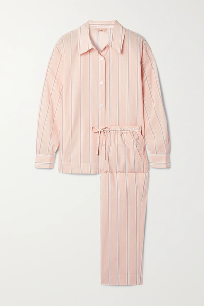 유럽직배송 에버제이 파자마세트 EBERJEY Striped organic cotton-voile pajama set 45666037504996163