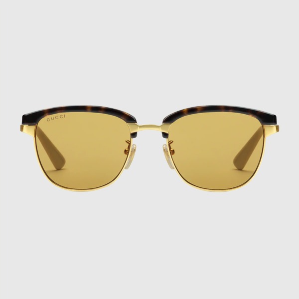 유럽직배송 구찌 선글라스 GUCCI Rectangular sunglasses with interchangeable frame 706751I33308023