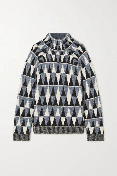 유럽직배송 알투자라 스웨터 ALTUZARRA Stilbo jacquard-knit turtleneck sweater 45666037504765648