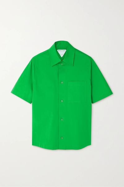 유럽직배송 보테가베네타 셔츠 BOTTEGA VENETA Cotton-blend poplin shirt 1647597286570411