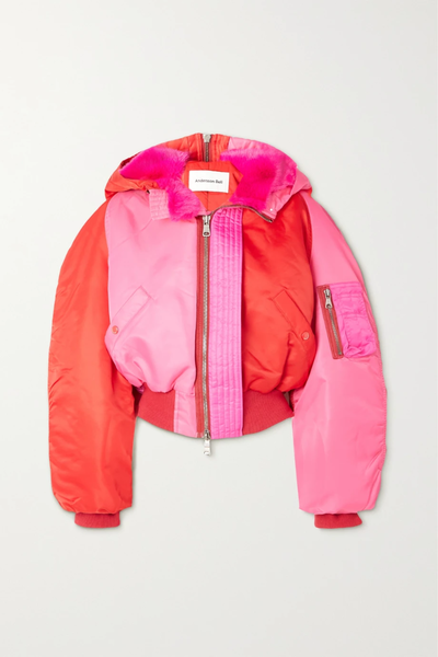 유럽직배송 앤더슨벨 자켓 ANDERSSON BELL Kamila hooded padded color-block shell jacket 1647597286299493