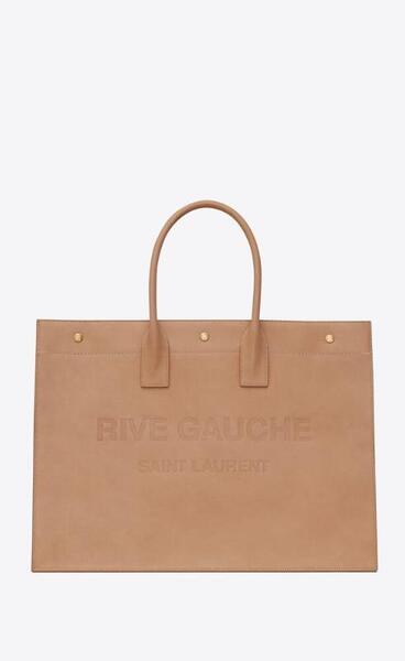 유럽직배송 입생로랑 리브 고쉬 토트백 SAINT LAURENT rive gauche large tote bag in smooth leather 587273BWRPW2725