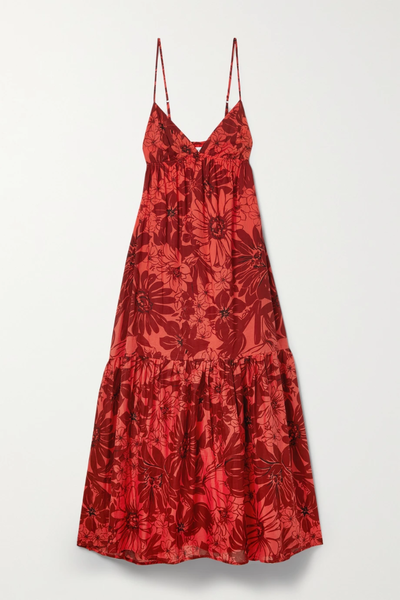 유럽직배송 페이스풀더브랜드 원피스 FAITHFULL THE BRAND + NET SUSTAIN Anisha floral-print cotton-voile maxi dress 45666037505069759