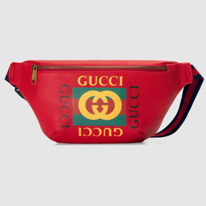 유럽직배송 구찌 GUCCI Print leather belt bag 5304120GDCT6463