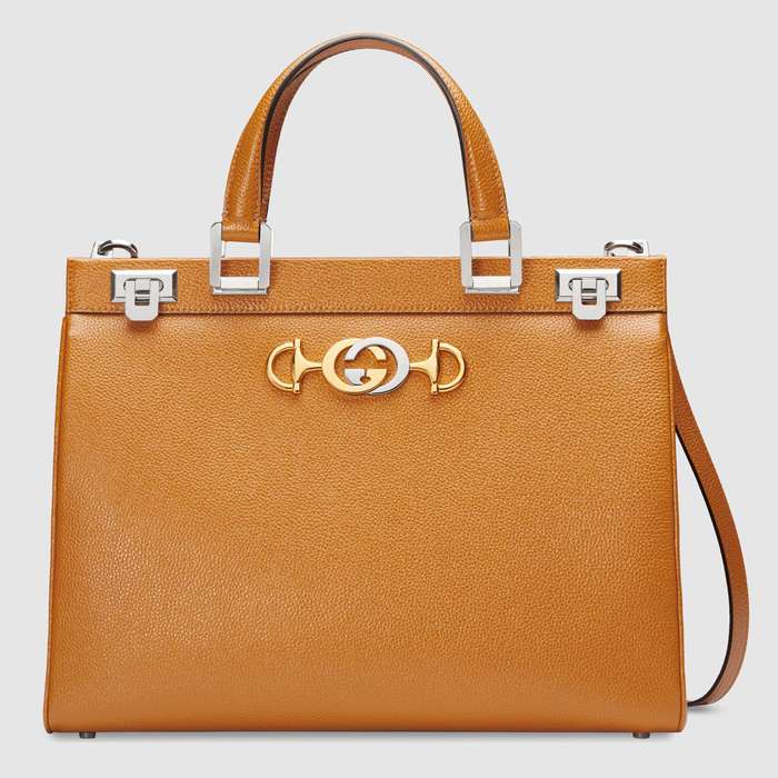 유럽직배송 구찌 GUCCI Zumi grainy leather medium top handle bag 5647141B90X7744