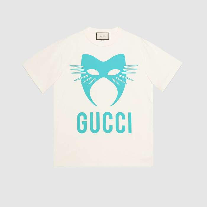 유럽직배송 구찌 GUCCI Online Exclusive Gucci Manifesto oversize T-shirt 565806XJBTX7055