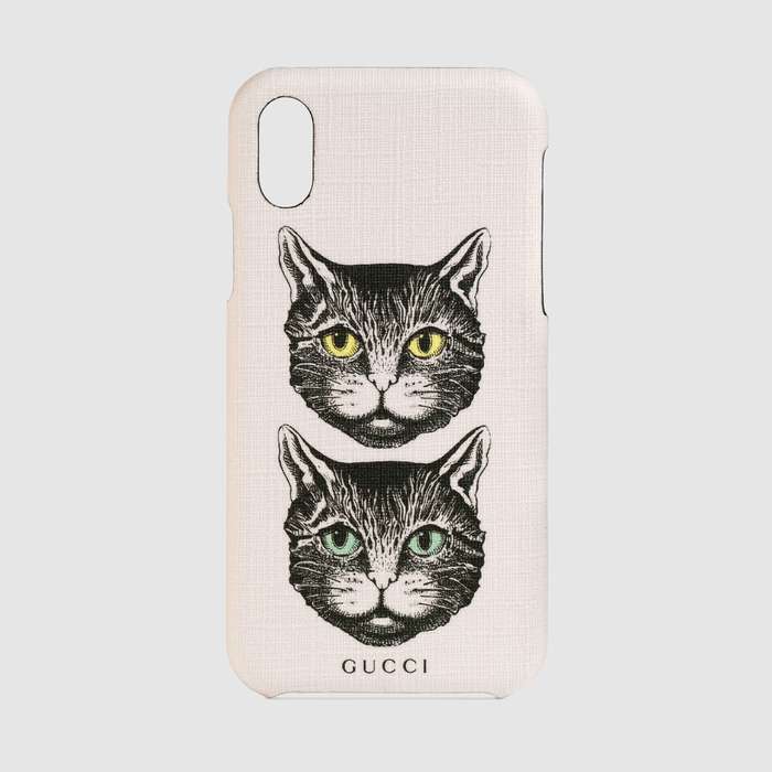 유럽직배송 구찌 GUCCI iPhone X/XS case with Mystic Cat 54888792O005777