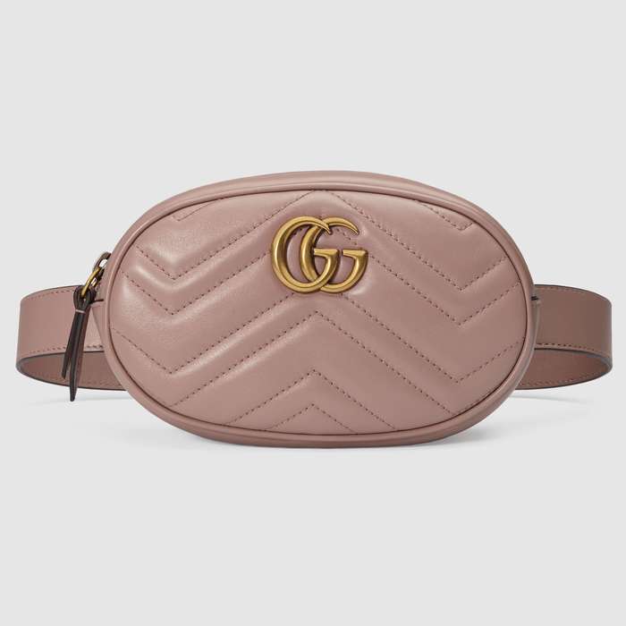 유럽직배송 구찌 GUCCI GG Marmont matelassé leather belt bag 476434DSVRT5729