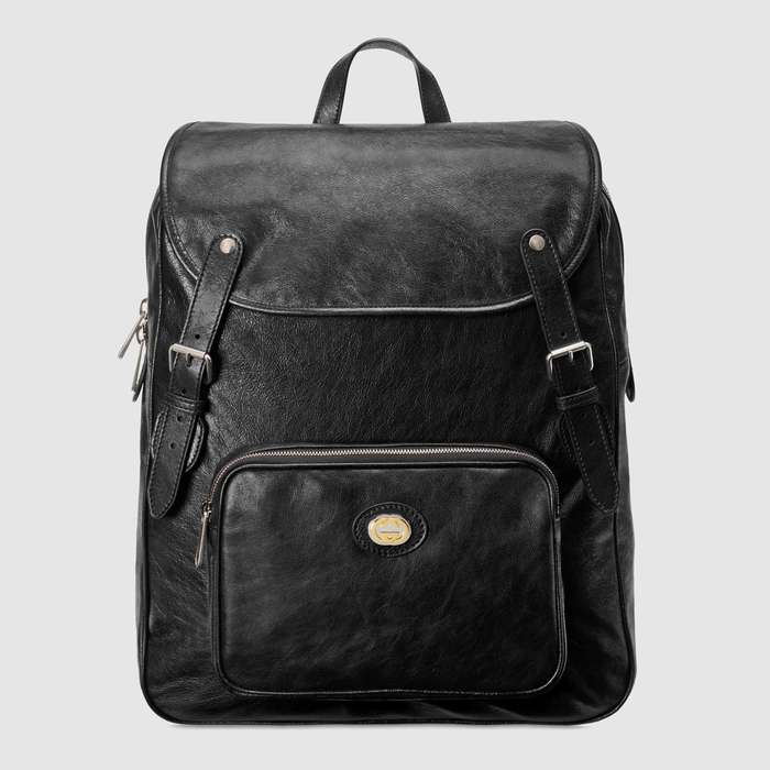 유럽직배송 구찌 GUCCI Medium soft leather backpack 5758231GZBX1000