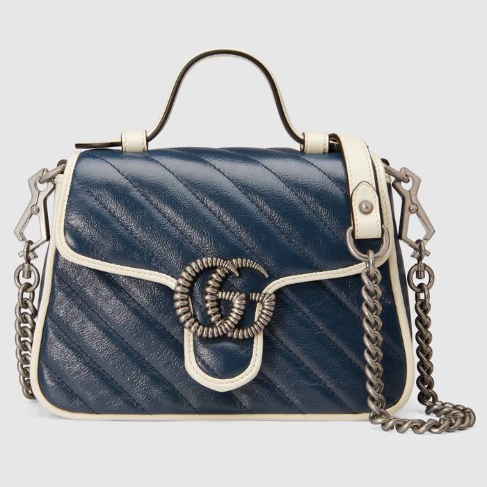 유럽직배송 구찌 GUCCI Gucci GG Marmont mini top handle bag 5835710OLFN4186
