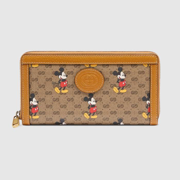 유럽직배송 구찌 GUCCI Disney x Gucci zip around wallet  602532HWUBM8559