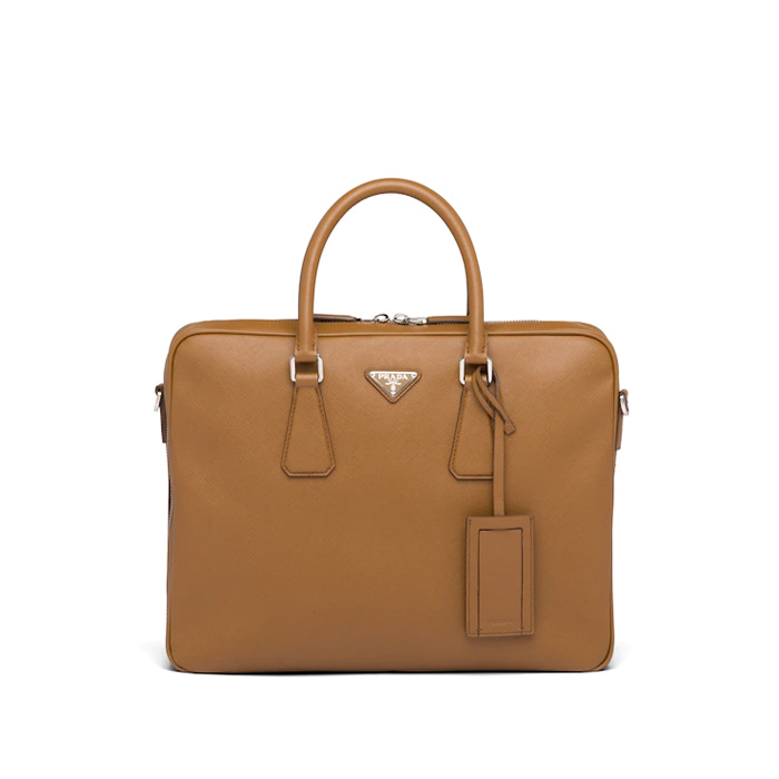 유럽직배송 프라다 브리프케이스 PRADA Saffiano leather briefcase 2VE011_9Z2_F0401_V_OOO