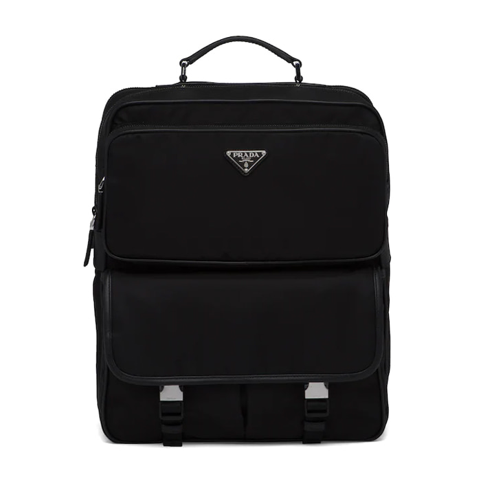 유럽직배송 프라다 백팩 PRADA Nylon and Saffiano leather backpack 2VZ049_064_F0002_V_OOO