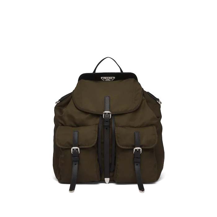 유럽직배송 프라다 백팩 PRADA Nylon and Saffiano leather backpack 1BZ063_V44_F099H_V_OOH