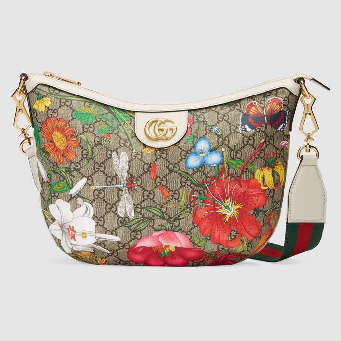 유럽직배송 구찌 GUCCI Gucci GG Flora shoulder bag  626509HWHAC9759