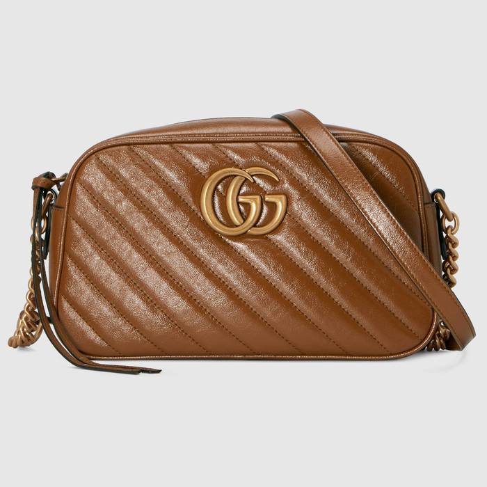 유럽직배송 구찌 GUCCI Gucci GG Marmont small matelassé shoulder bag 4476320OLFT2535