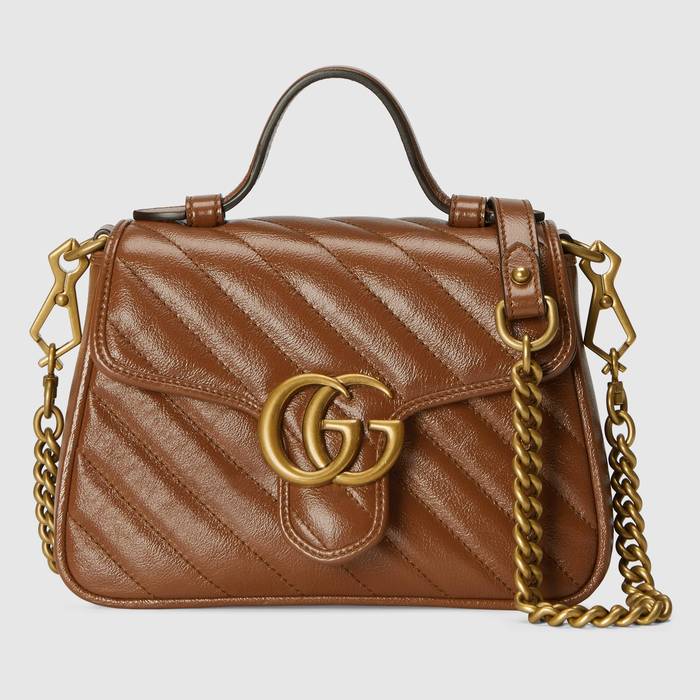 유럽직배송 구찌 GUCCI Gucci GG Marmont mini top handle bag 5835710OLFT2535