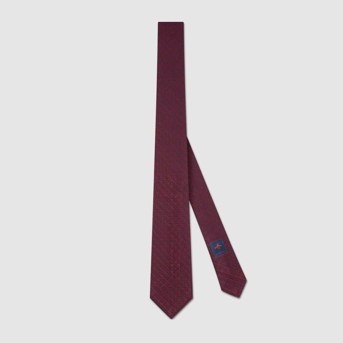 유럽직배송 구찌 GUCCI Gucci Silk tie with framed Double G 6439694E0024174