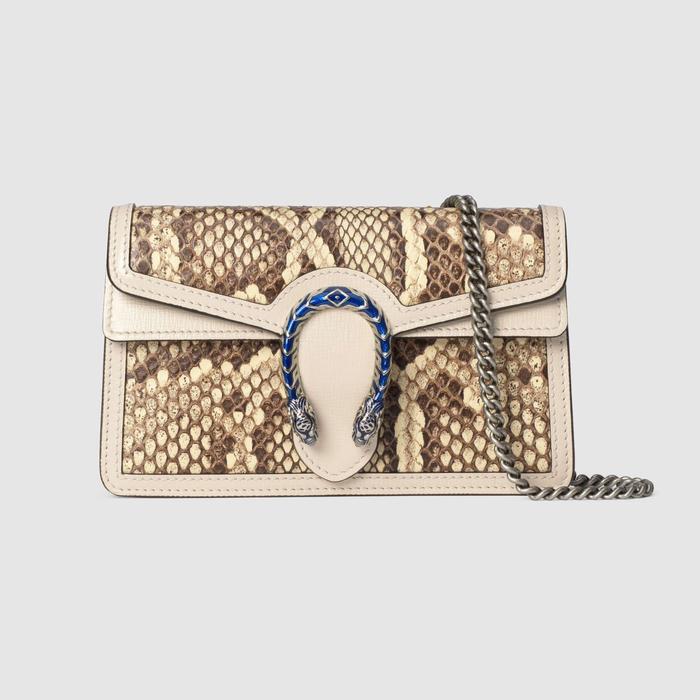 유럽직배송 구찌 GUCCI Gucci Dionysus python super mini bag 476432EZ6GN9580