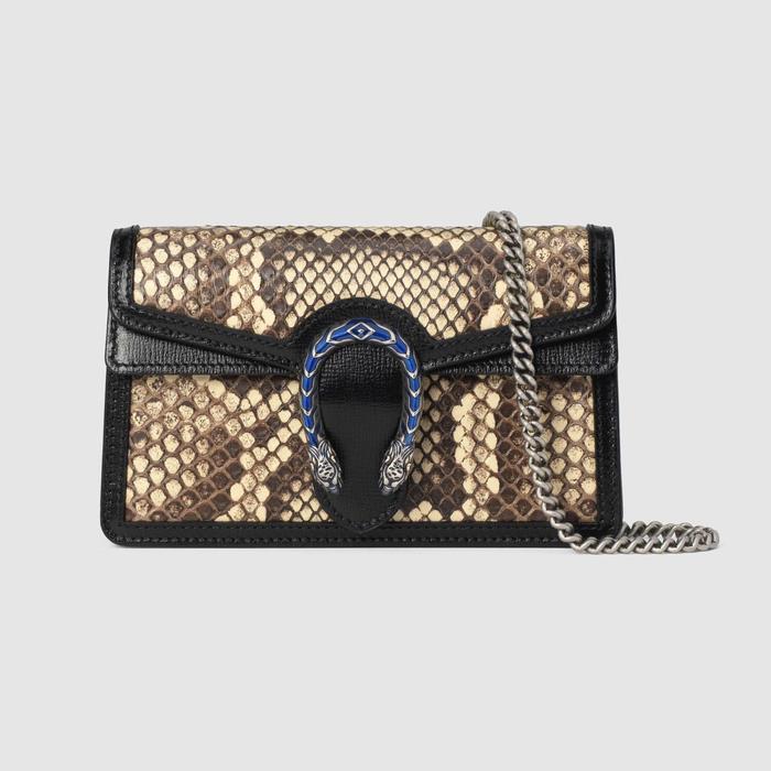 유럽직배송 구찌 GUCCI Gucci Dionysus python super mini bag 476432EZ6GN9588