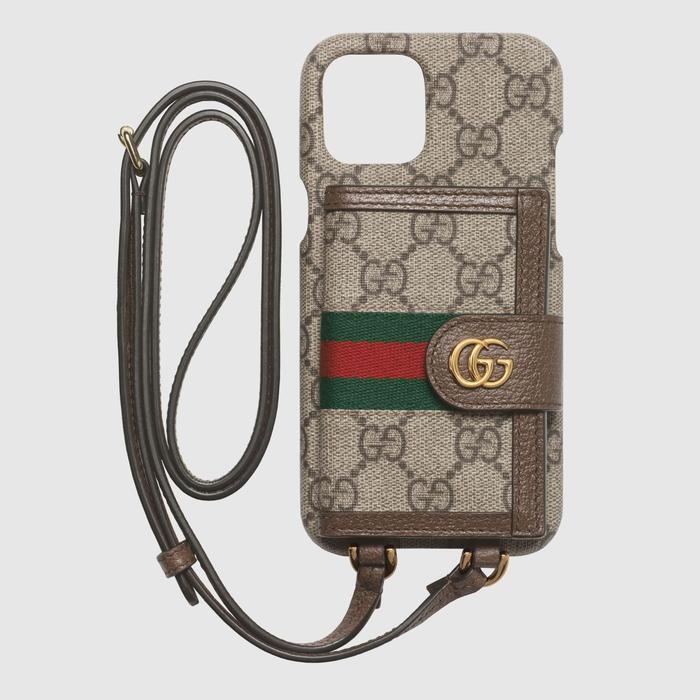 유럽직배송 구찌 GUCCI Gucci Online Exclusive Ophidia iPhone 12 Max case 67598397S1G8745