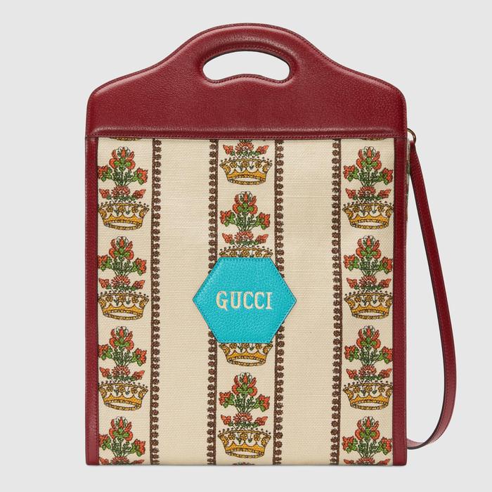 유럽직배송 구찌 GUCCI Gucci - Gucci 100 medium tote bag 676312UKVDT8484